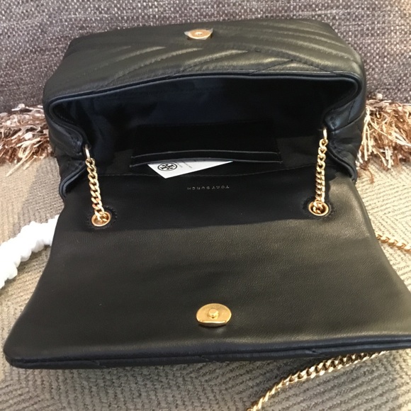 TORY BURCH KIRA CHEVRON MINI BAG CROSSBODY - Picture 5 of 6